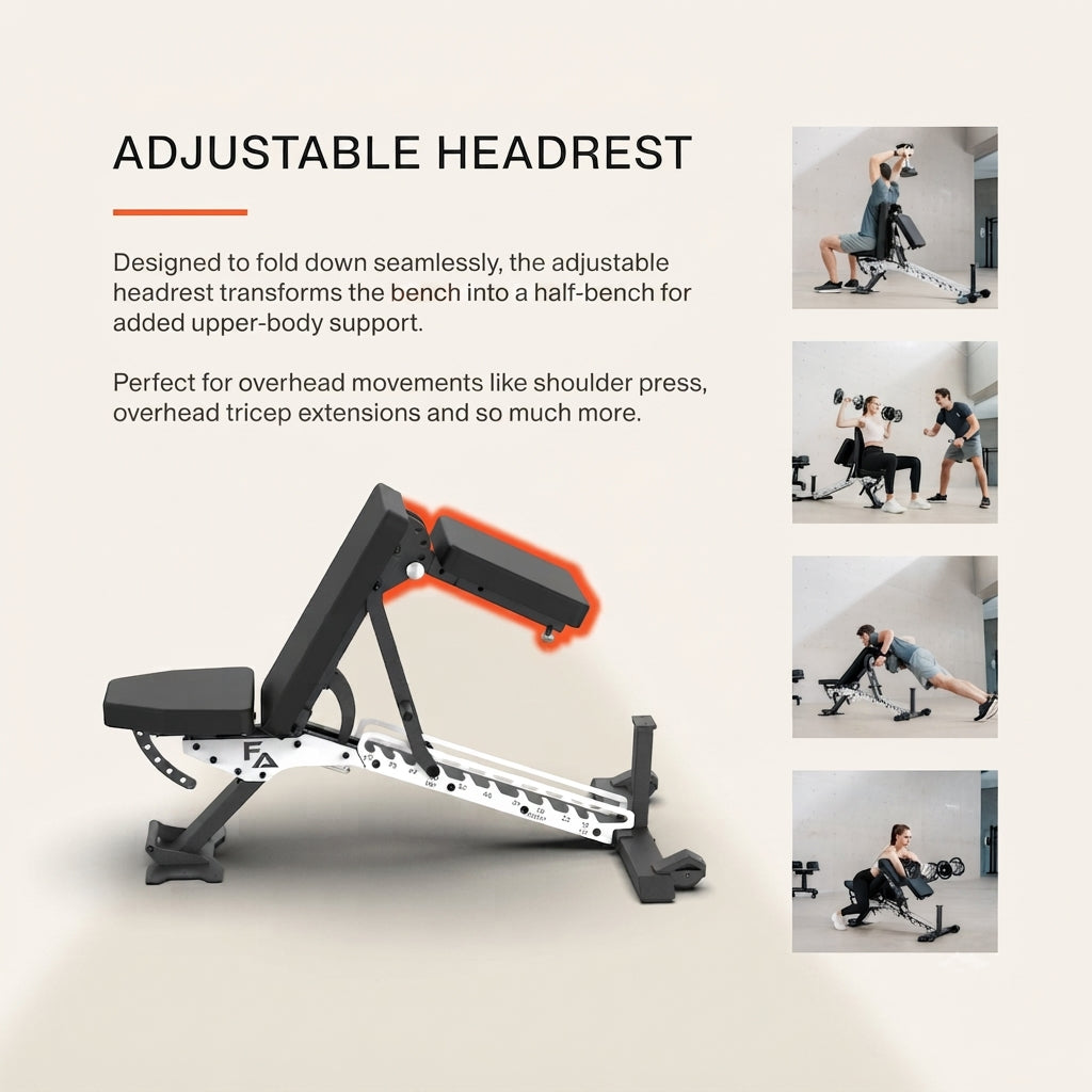 Alpha Pro 10-in-1 Adjustable Weight Bench